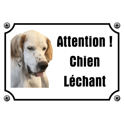 Panneau Chien Méchant Humour