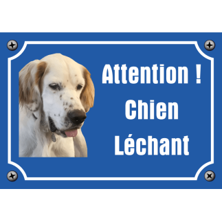 Panneau Chien Méchant Humour