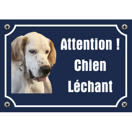 Panneau Chien Méchant Humour