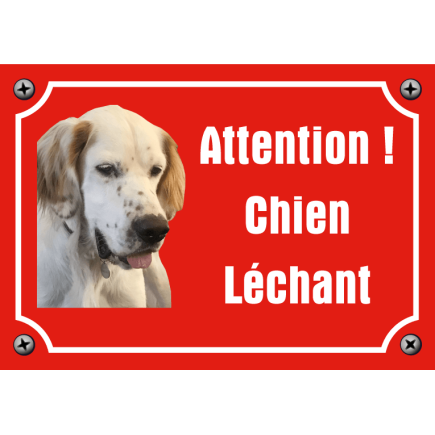 Panneau Chien Méchant Humour