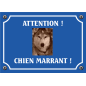 Plaque chien humour "Chien marrant" Plaque chien humour "Chien marrant"