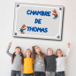 Plaque chambre enfant Boxe Plaque chambre enfant Boxe