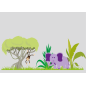 Plaque chambre enfant Jungle Plaque chambre enfant Jungle