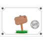 Plaque chambre enfant Panneau Plaque chambre enfant Panneau