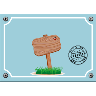 Plaque chambre enfant Panneau