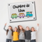 Plaque chambre enfant Train Plaque chambre enfant Train