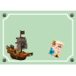 Plaque de chambre Pirate