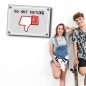 Plaque de chambre ado Do not disturb Plaque de chambre ado Do not disturb