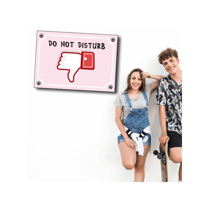 Plaque de chambre ado Do not disturb Plaque de chambre ado Do not disturb