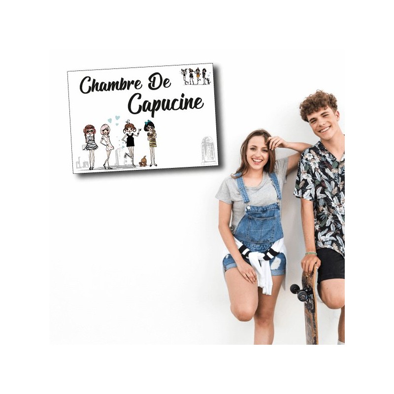 Plaque de chambre ado fille Plaque de chambre ado fille