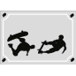 Plaque de chambre ado skate Plaque de chambre ado skate