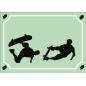 Plaque de chambre ado skate Plaque de chambre ado skate