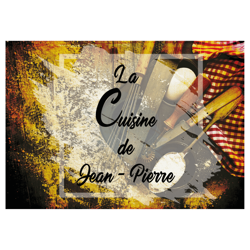 Plaque décorative pour cuisine à personnaliser Plaque Cadeau