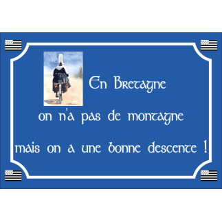 Plaque cadeau Bretagne