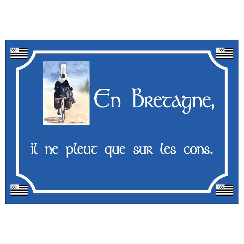 Plaque De Rue Bretagne A Personnaliser Plaque De Rue Bretagne A Personnaliser