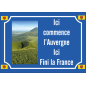 Plaque Auvergne Humour Plaque Auvergne Humour