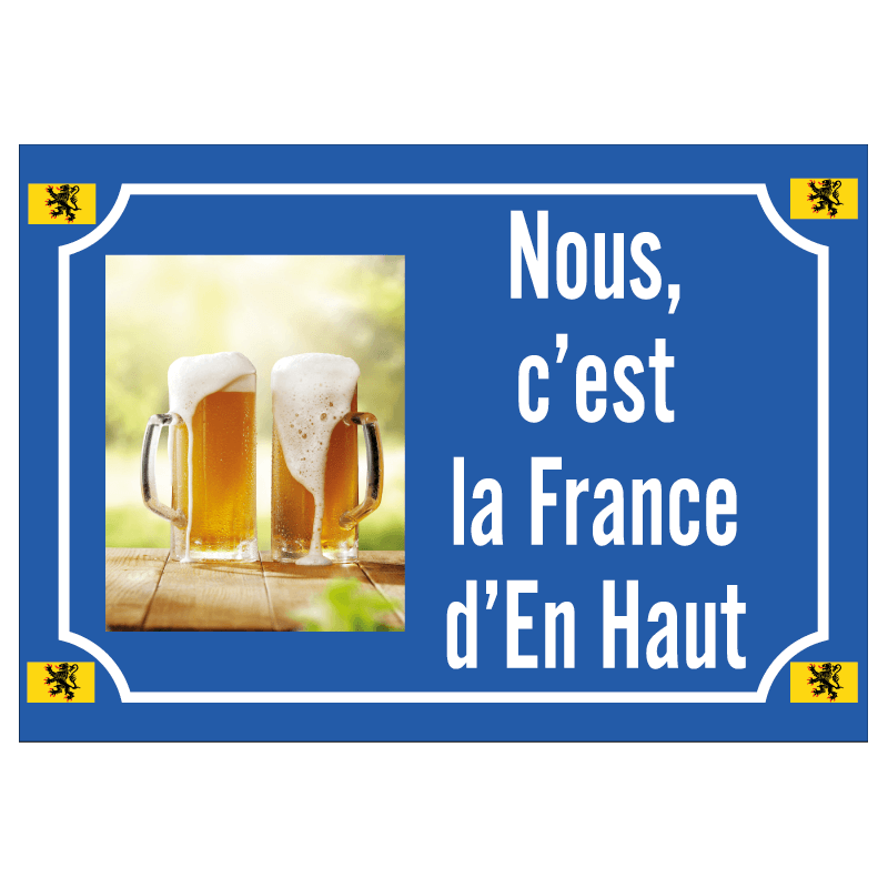 Plaque "RUE DE ICI C'EST MA CHAMBRE" - Http