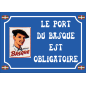 Plaque Humour Pays Basque