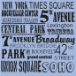 Plaque décoration thème New York Plaque décoration thème New York