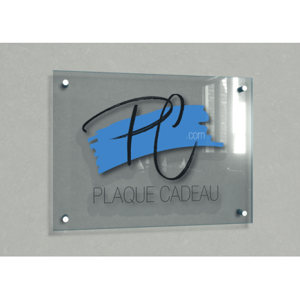 Impression plaque plexiglas transparent, translucide personnalisée