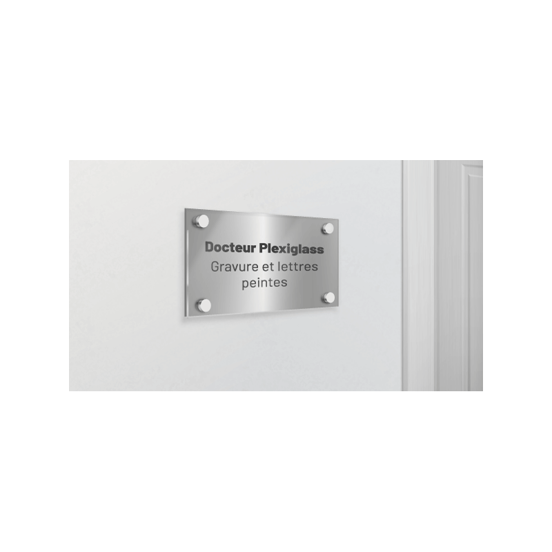 Plaque Plexiglass Transparent - Personnalisation