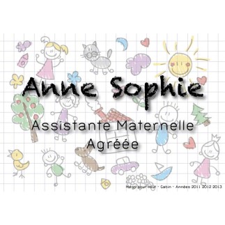 Plaque Assistante Maternelle Dessin