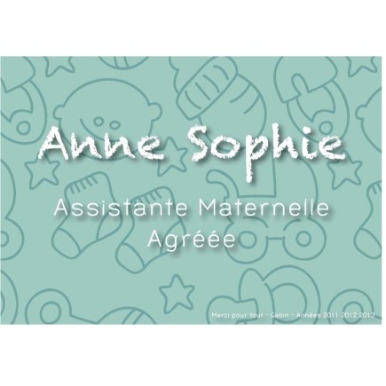 Plaque Cadeau Assistante Maternelle